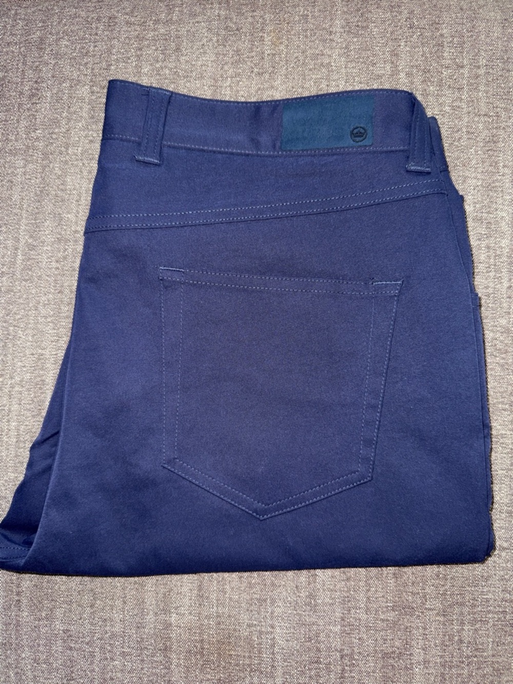 Peter Millar Navy Chinos - Classic Back Pocket 34x30